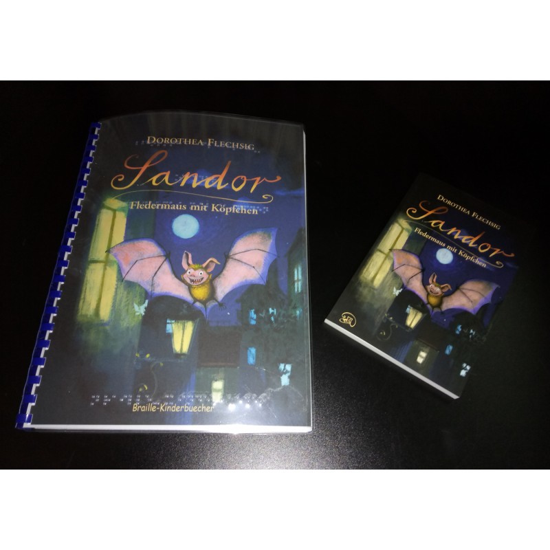 Sandor - Fledermaus mit Köpfchen + Taschenbuch