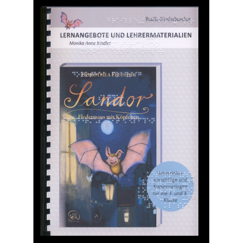 Lernangebote und Lehrermaterialien - Sandor - Fledermaus mit Köpfchen